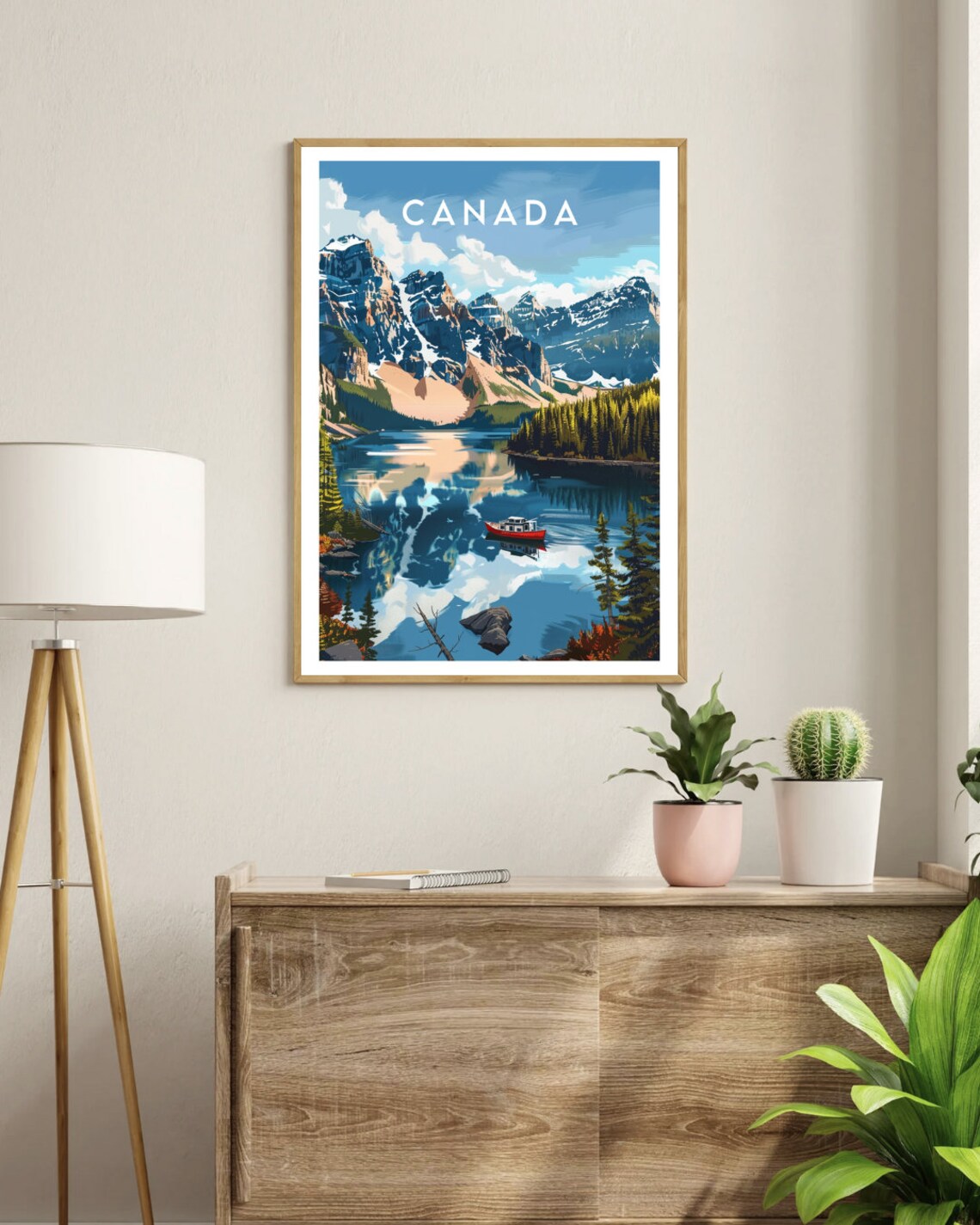 Canada Travel Print, North America Travel Poster - Image 3