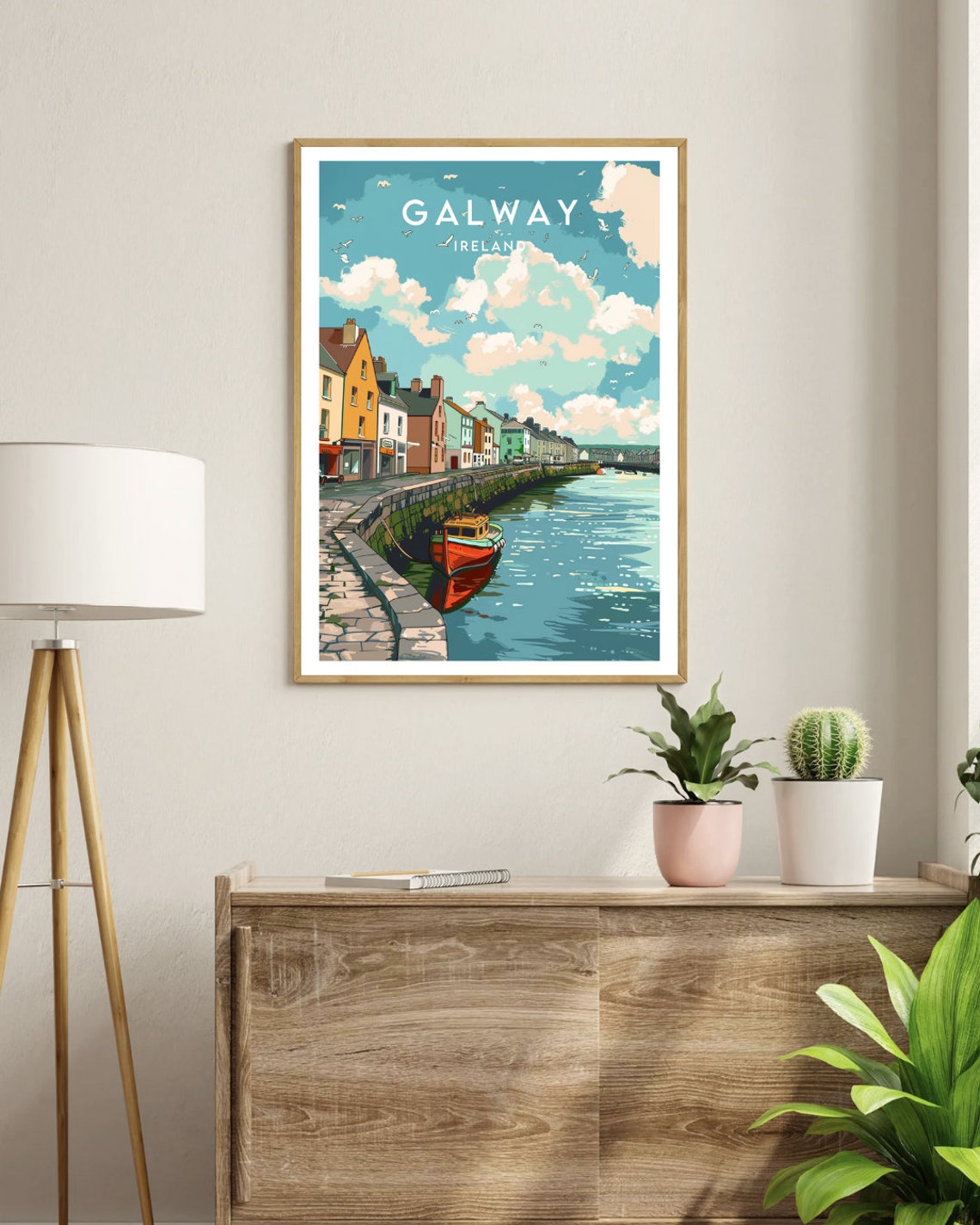 Galway Travel Print Ireland Galway Poster Ireland Poster Travel Wall Art Ireland Print Poster Ireland Europe Galway Travel - Image 3