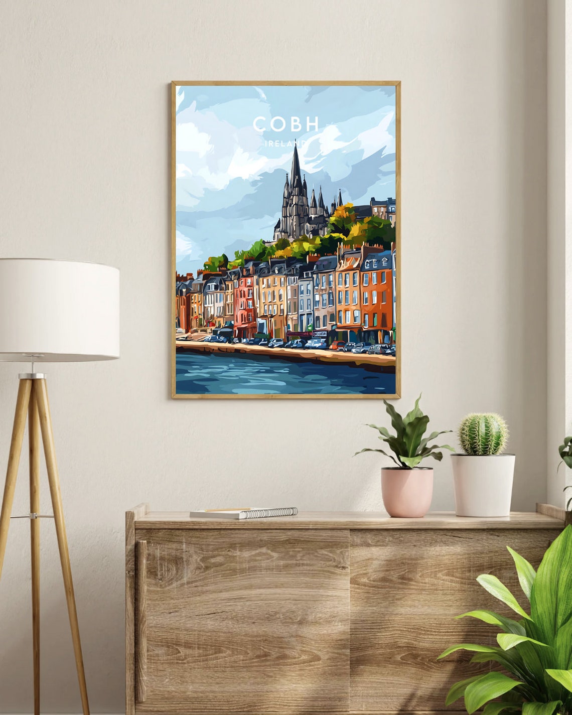 Cobh Travel Print Ireland Cobh Poster Ireland Poster Travel Wall Art Ireland Print Poster Ireland Europe Cobh Cork Poster Cork - Image 3