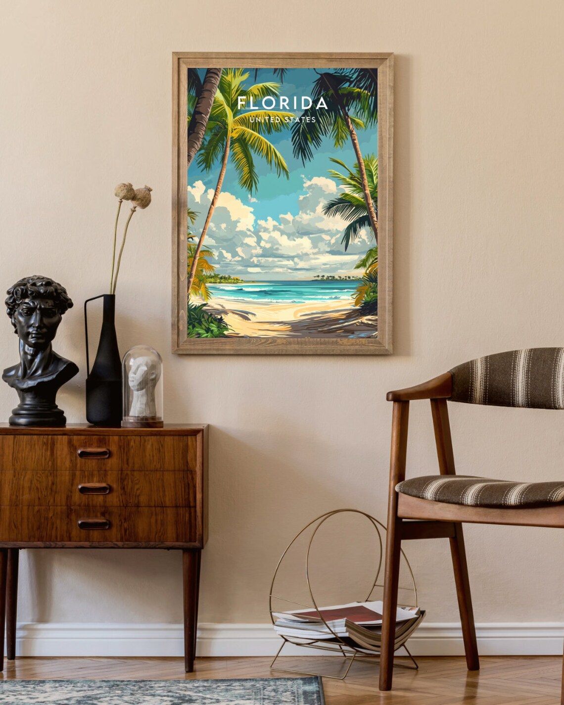 Florida Travel Poster, United States Travel Print - Image 2