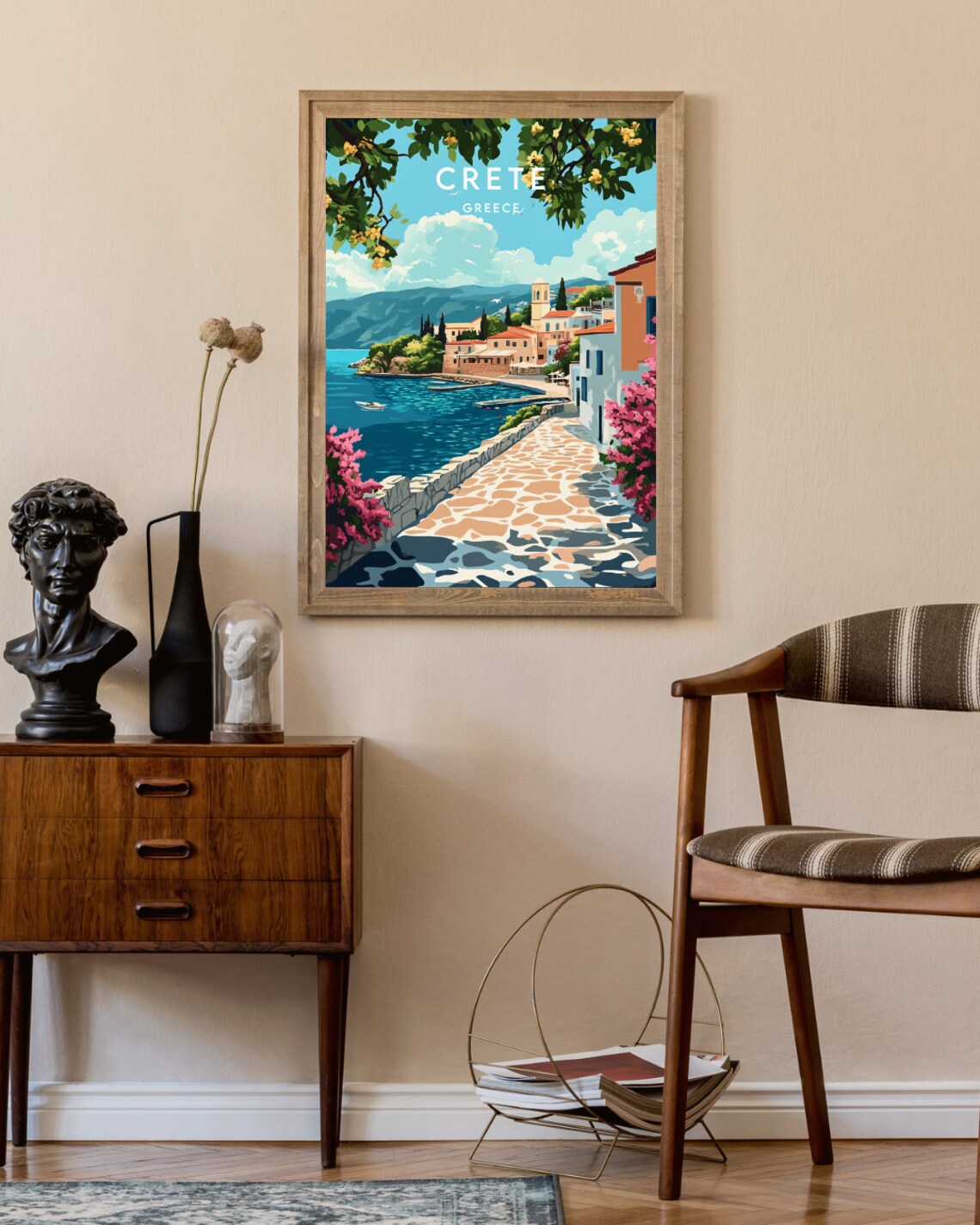 Crete Travel Poster, Greece Europe Wall Art - Image 2