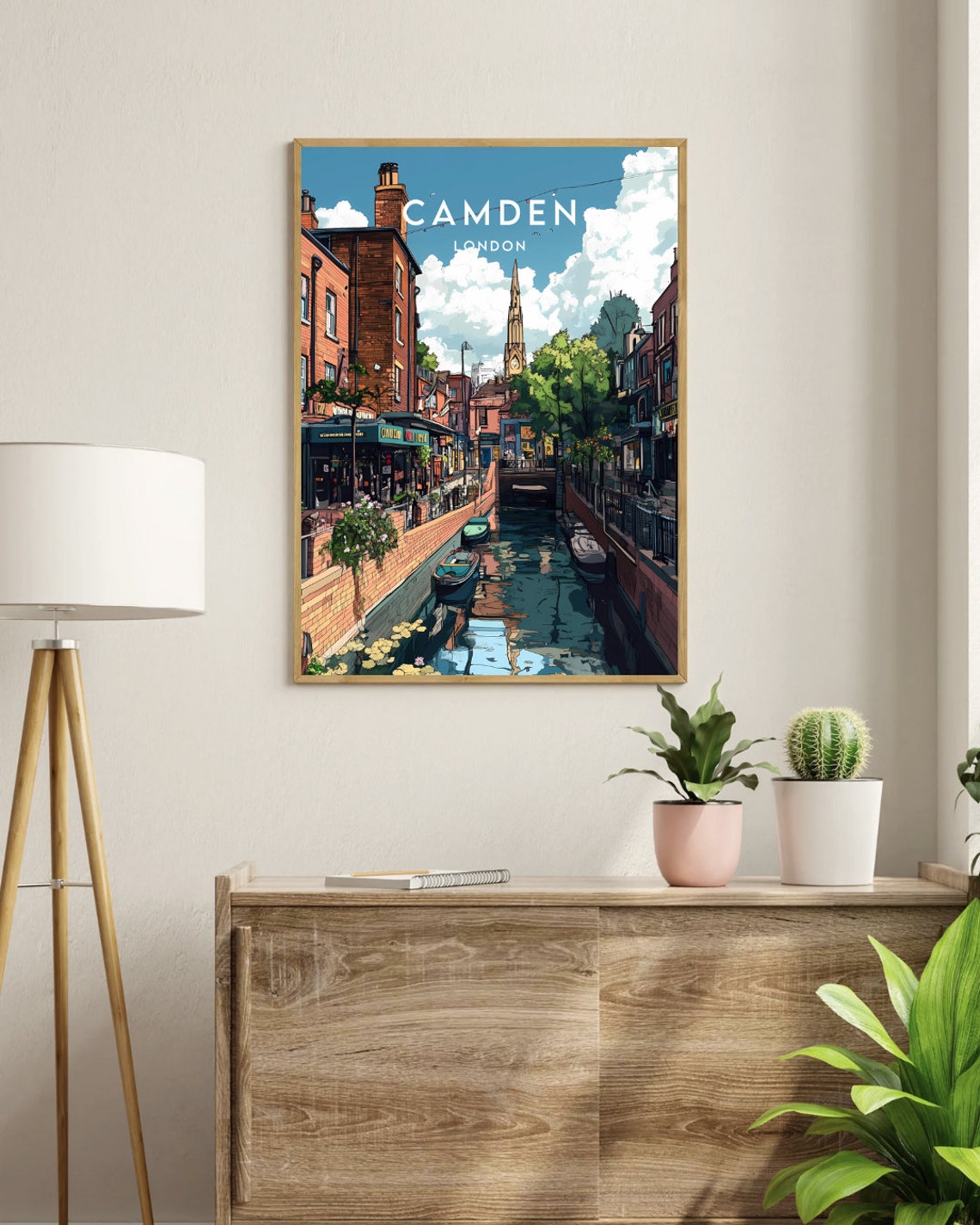 Camden Travel Print London Camden Poster London Poster Travel Wall Art London Print Poster England Europe London Camden Market - Image 3
