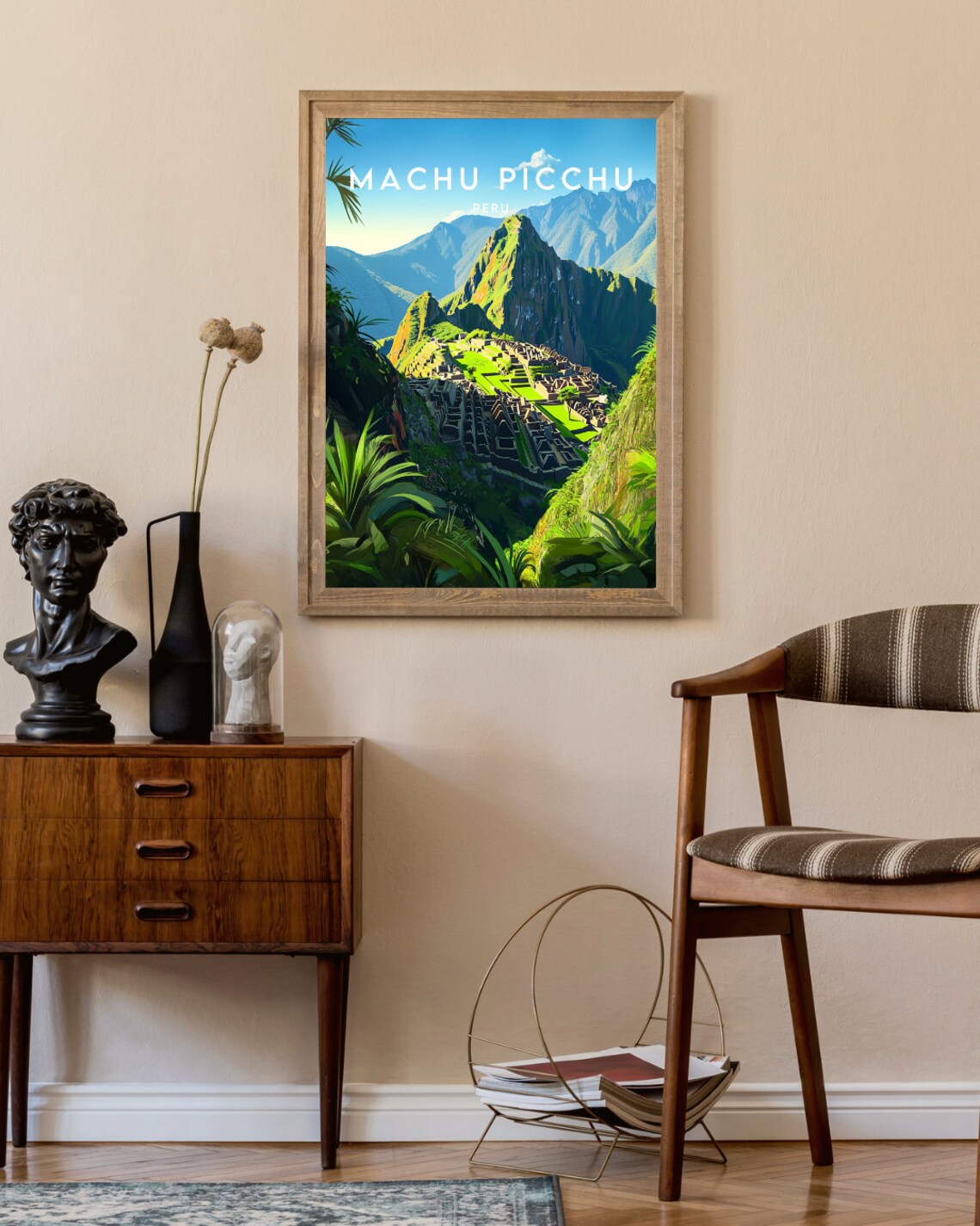 Machu Picchu Travel Poster, Cusco Peru Wall Art - Image 2