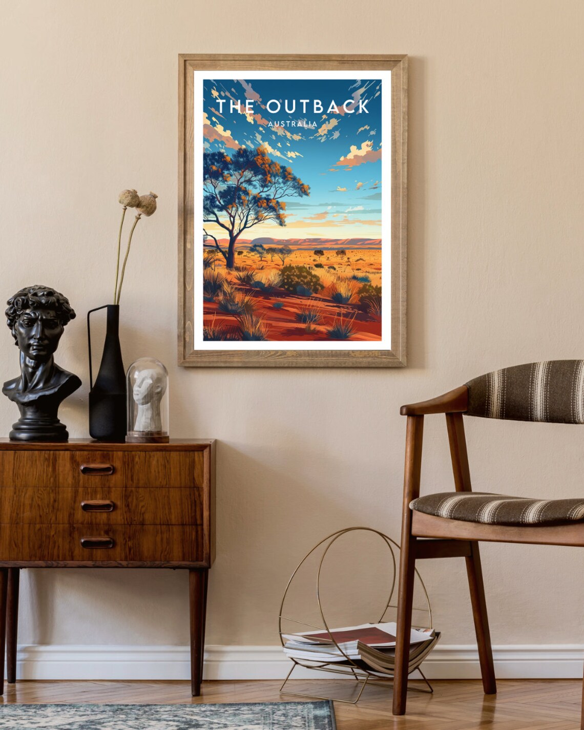 The Outback Travel Poster, Australia Landscape - Image 2