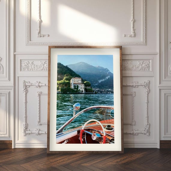 La Dolce Vita Printable Wall Art Luxurious Home Decor Old Money Aesthetic Print Instant Lake Como Poster