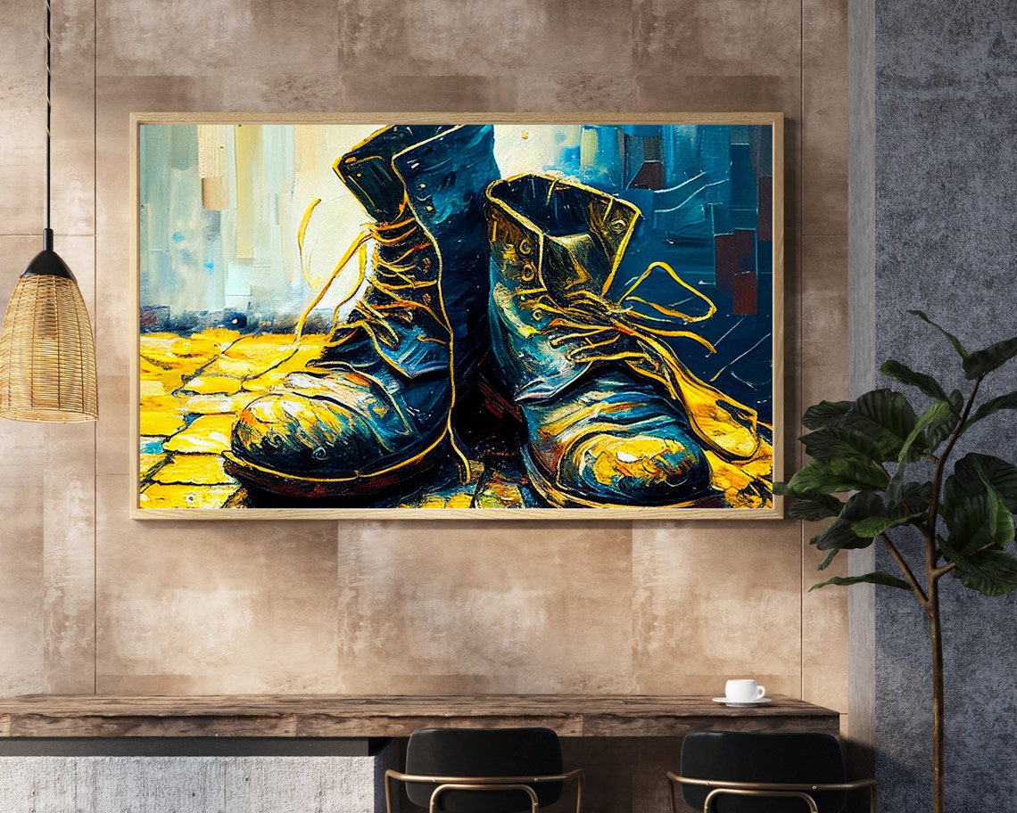 Still Life Painting Mystic Wall Art Moody Artwork Vintage Still Life Trendy Oil Painting Aesthetic Blue Cute Retro Western Poster - Image 5