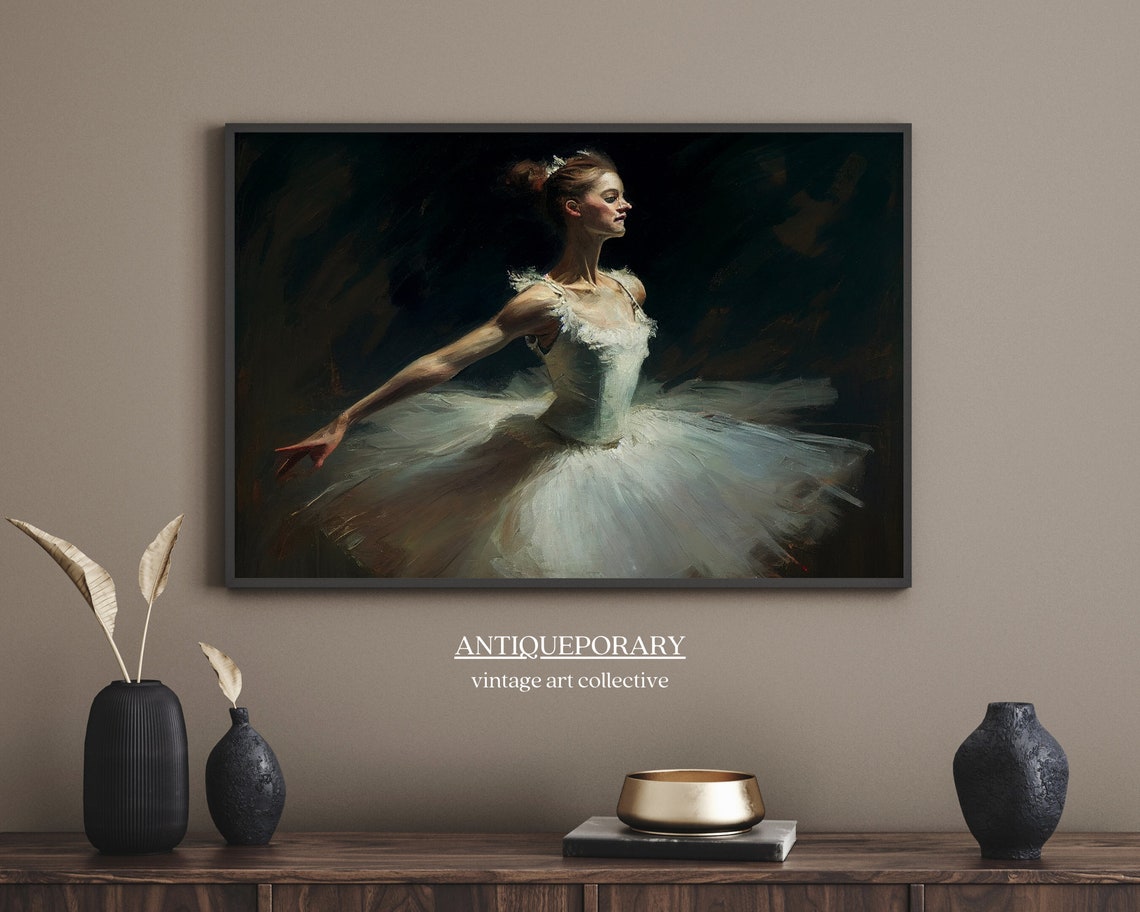 Woman Portrait Painting Gift For Girlfriend Female Oil Painting Moody Antique Art Antique Oil Portrait Young Woman Portrait - Image 6