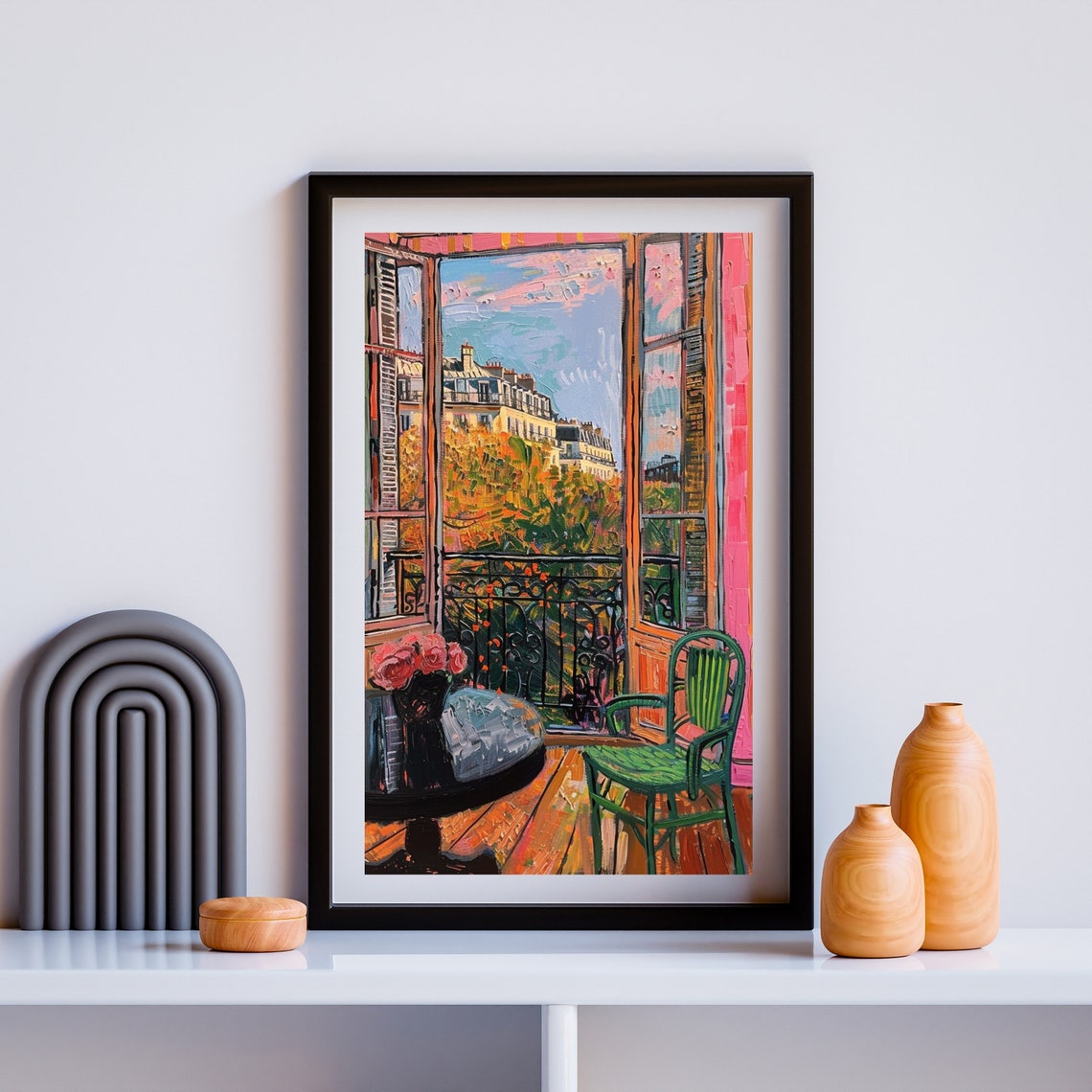 Matisse Print Mid Century Landscape Decor Exhibition Art Matisse Inspired Landscape Wall Art For Home - Image 2