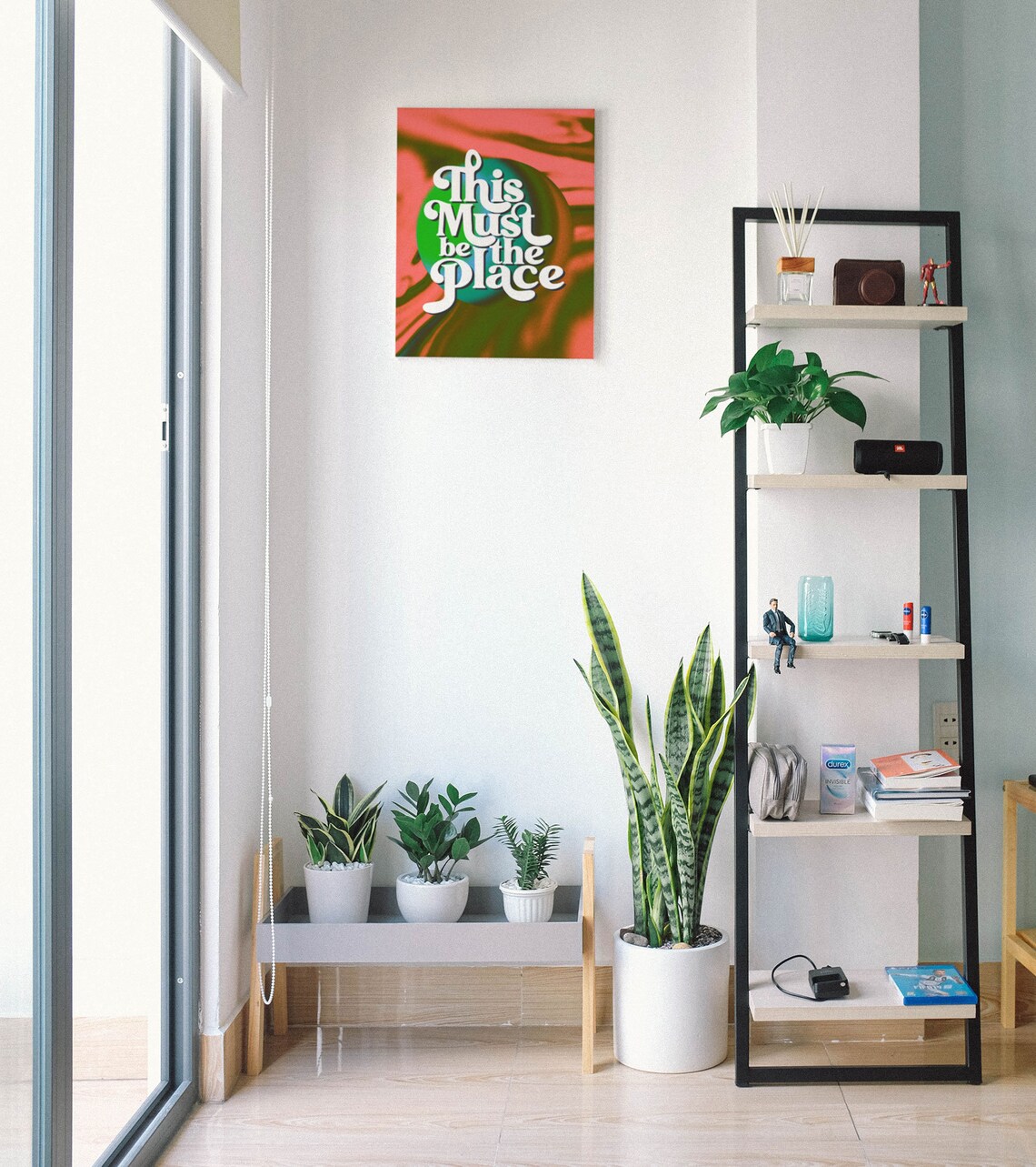 This Must Be The Place, 70s Retro Wall Art Print - Image 4
