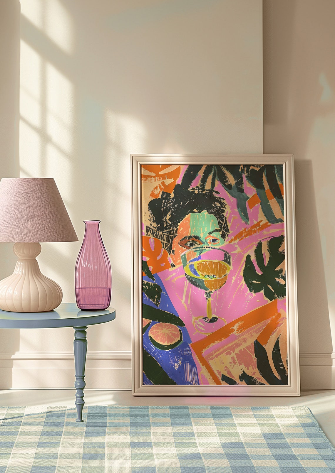 Matisse Painting Colorful Abstract Portrait Art Print Vibrant Pop Art Illustration Modern Wall Decor - Image 9