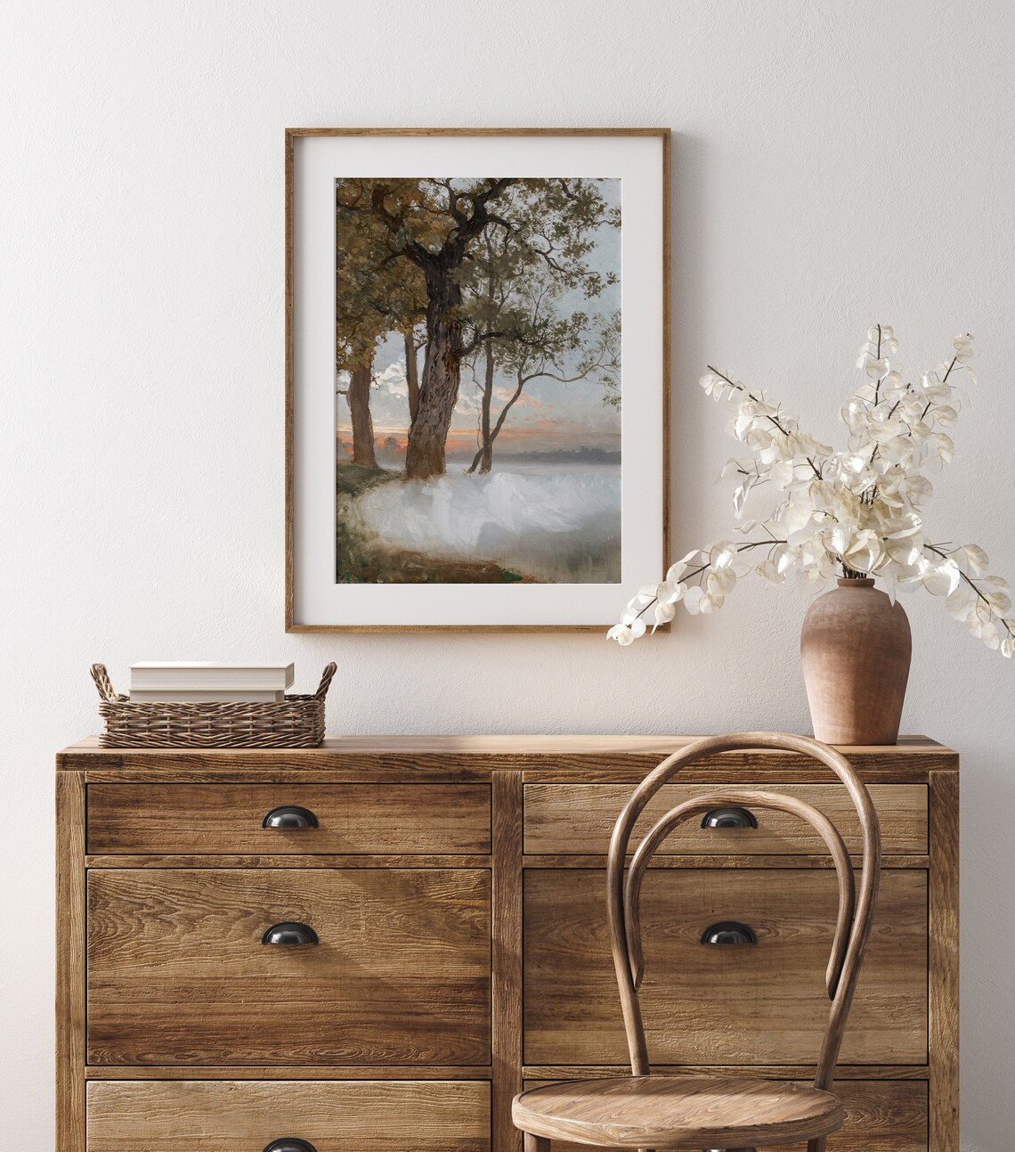 Fairy Games, Moody Dark Academia Statement Art Print - Image 3