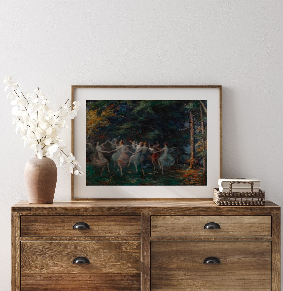 Driobe and Her Handmaidens Dark Academia Art Print - Image 2