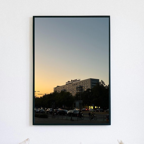 Berlin Cityscape At Dawn Fine Art Photography Print Urban Architecture Wall Art Sunset Skyline Photo For Instant