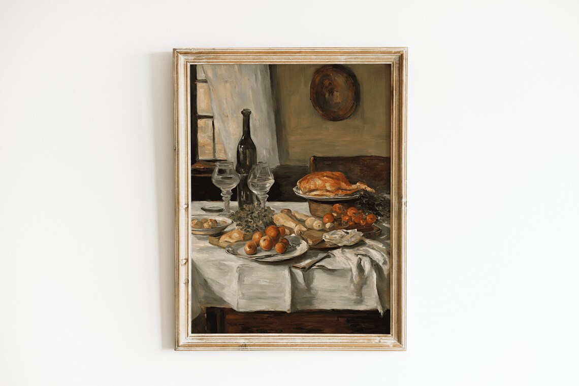 Still Life, Vintage Farmhouse Kitchen Decor