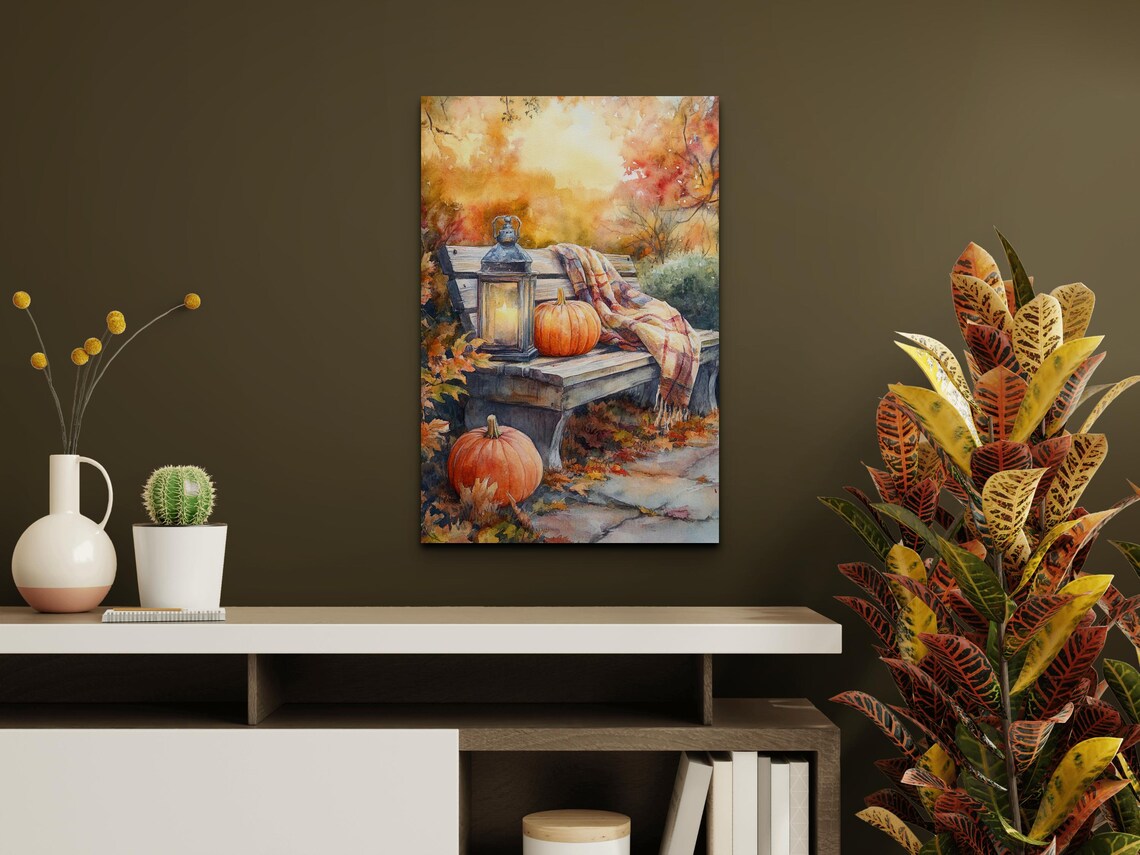 Autumn Leaves, Rustic Fall Decor Wall Art - Image 6