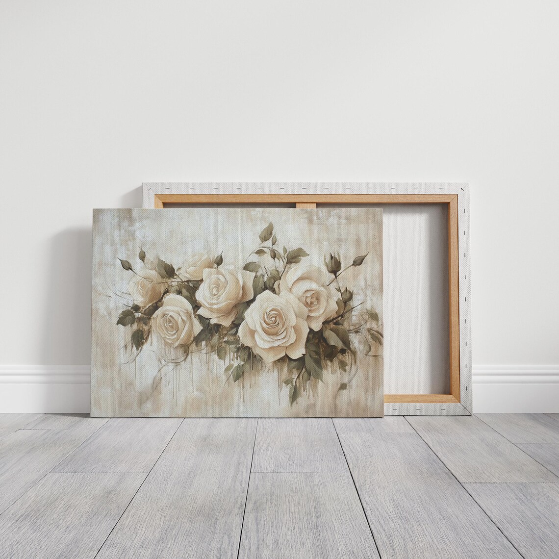 Ivory Rose Art Print, Elegant Floral Decor - Image 4