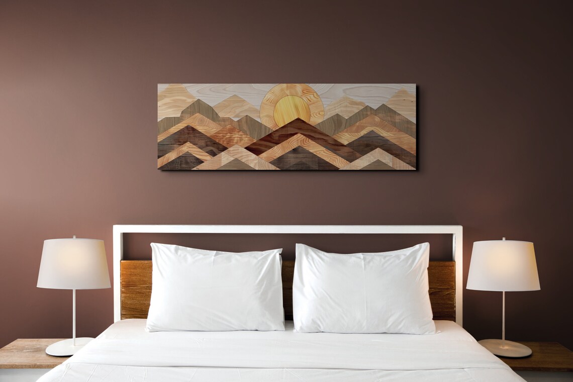 Western Mountain Range, Panoramic Landscape Print - Image 7