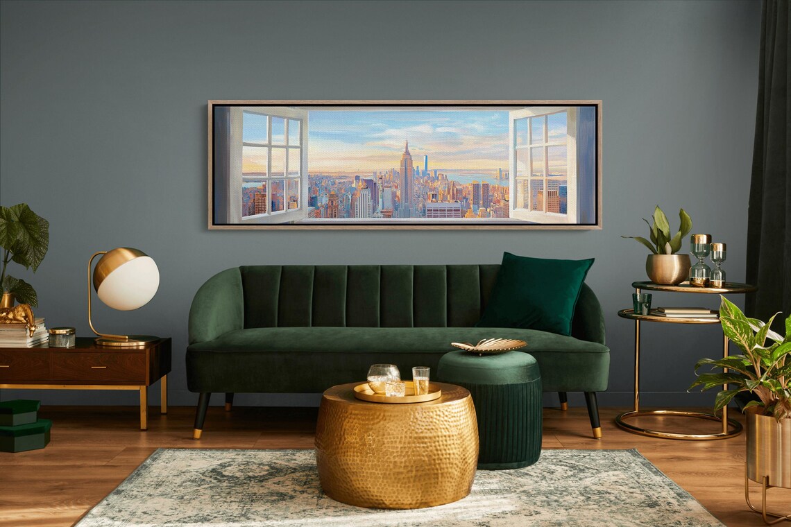 Empire State Building NYC Skyline Art Print - Image 4