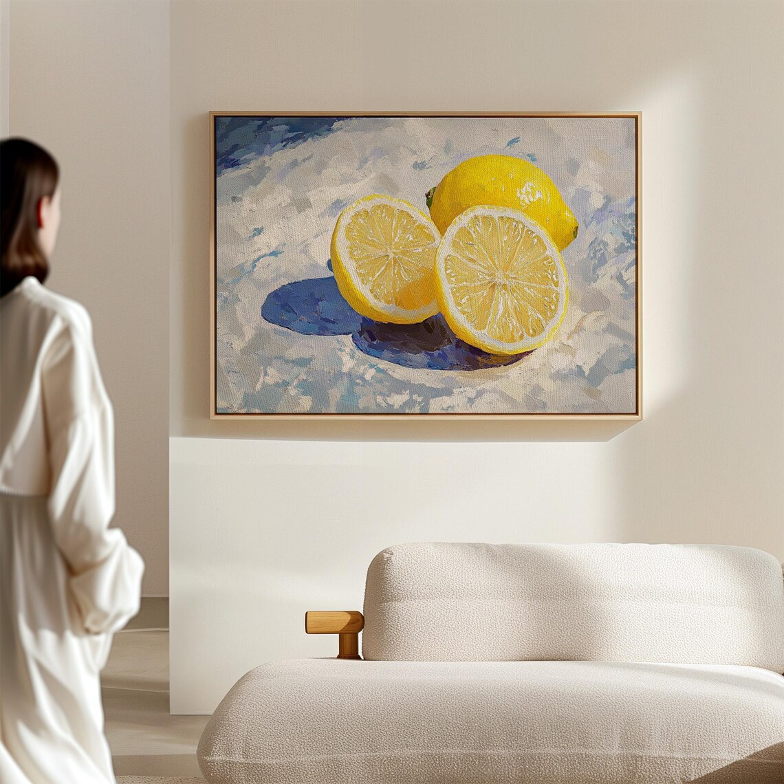 Lemon Still Life, Kitchen Decor Wall Art Print - Image 4