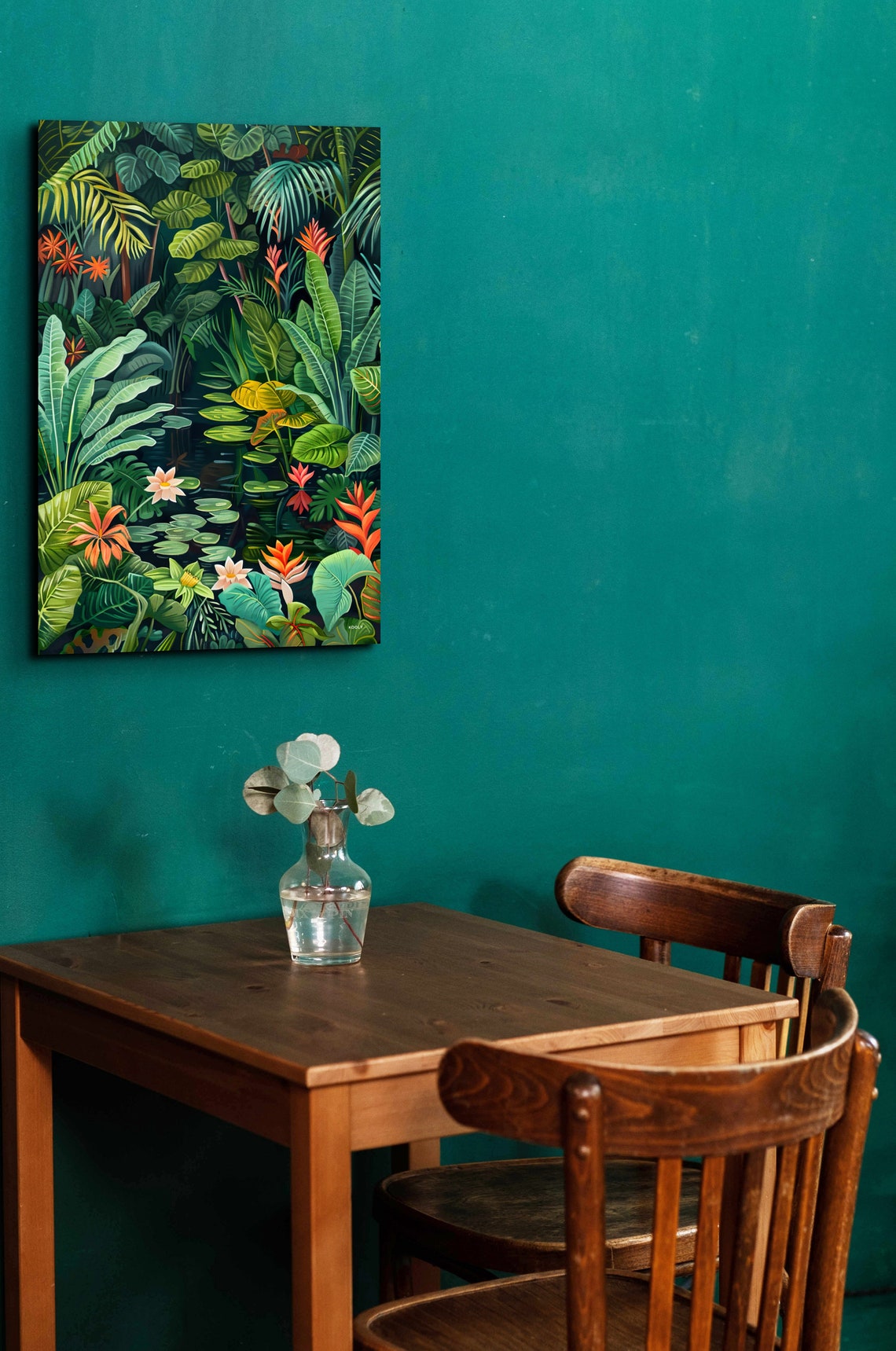 Tropical Jungle Abstract Art Print - Image 5