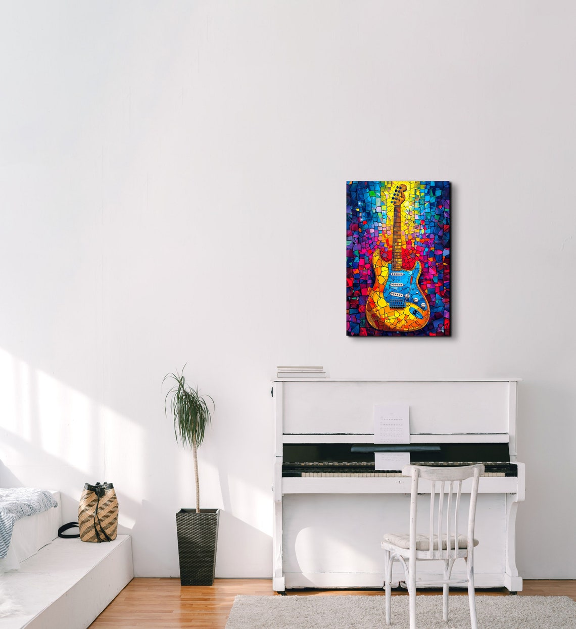Pop Art Guitar Poster - Image 4