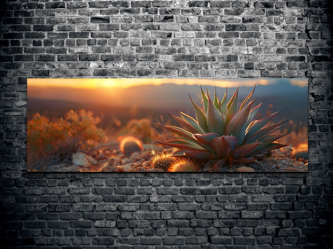 Agave Cactus, Southwest Style Desert Landscape - Image 2