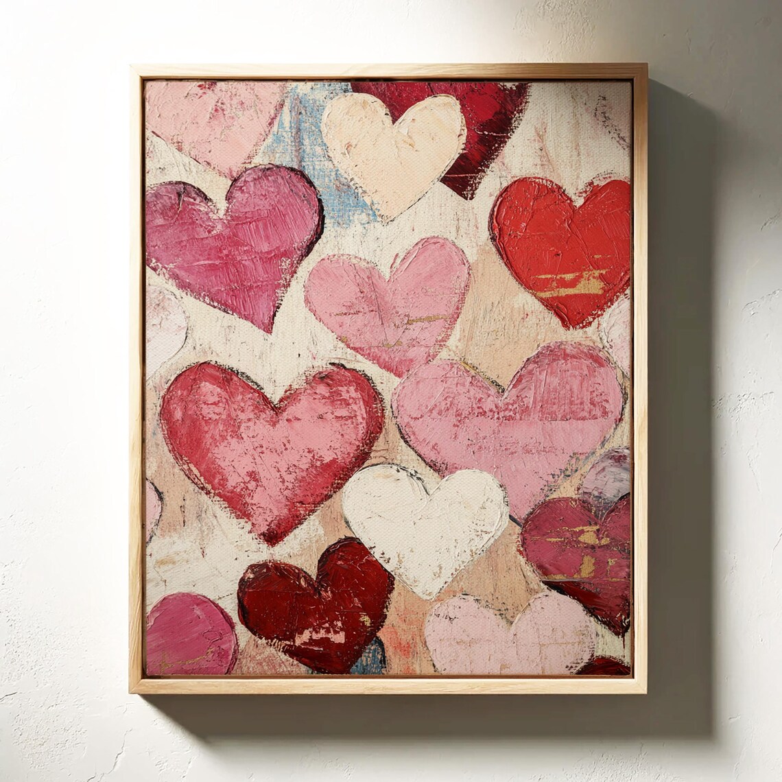 Abstract Heart Art, Modern Boho Love Poster - Image 4