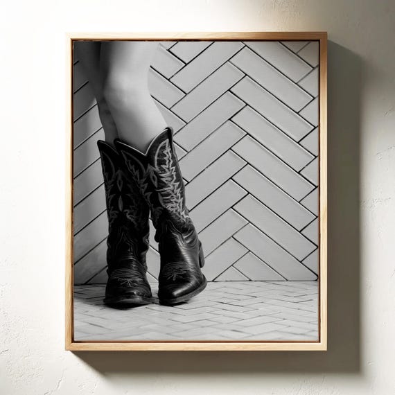 Western Boots And Tile