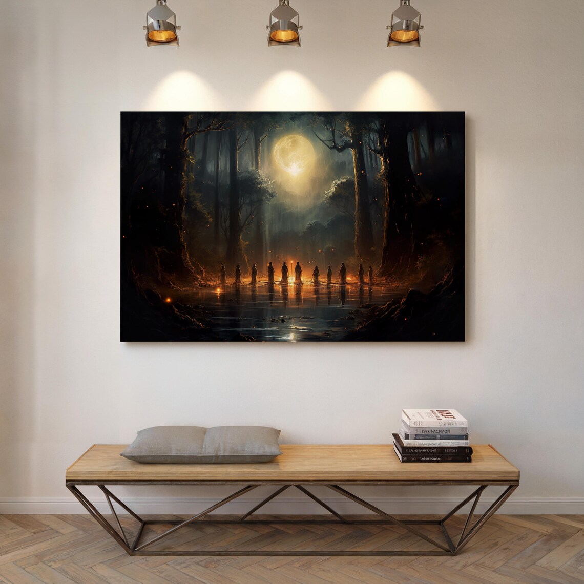 Witch Wood Ritual Art Print, Fantasy Wall Decor - Image 7