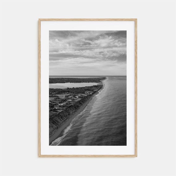Nantucket Black and White Travel Poster, Photography