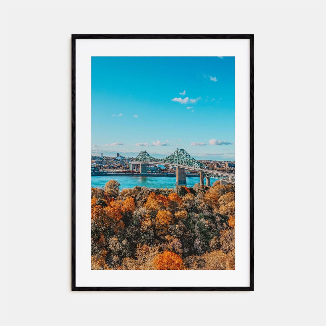 Montreal Colorful Poster Print No 1 Montreal Photo Art Montreal Wall Decor Montreal Travel Print Montreal Street Map Poster City Map
