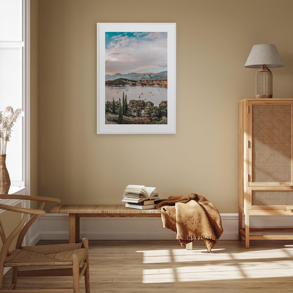 Cavtat Travel Poster, Colorful City Map Print - Image 2