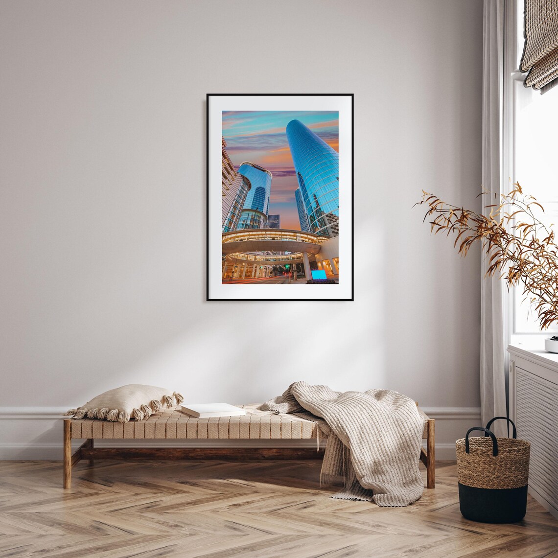 Houston Colorful Street Map Poster Art Print - Image 2