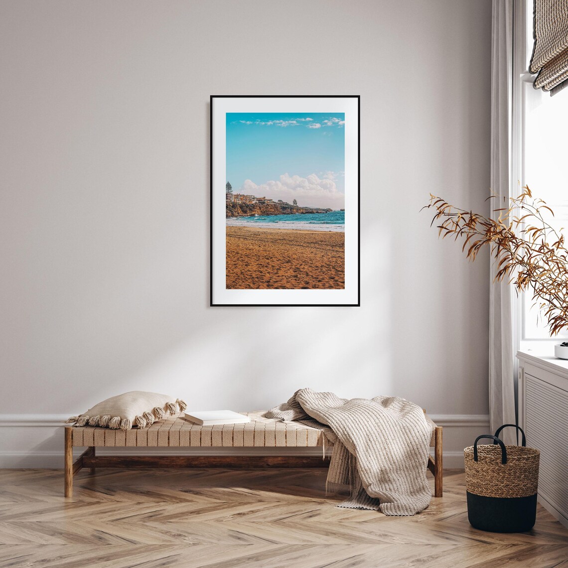Corona Del Mar Beach Golden Sand Colorful Photography Poster - Image 2