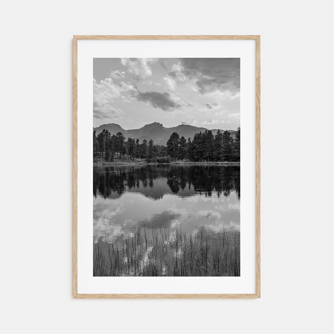 Colorado Black And White Travel Poster Print