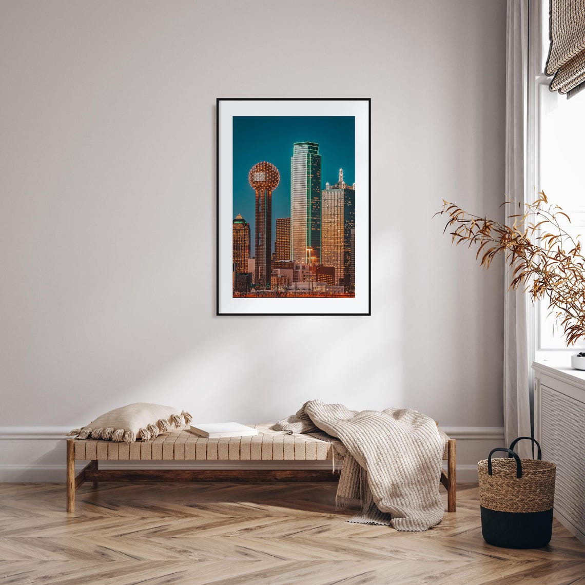 Dallas Colorful Poster Print No 3 Dallas Photo Wall Art Dallas Wall Decor Dallas Travel Print Dallas Street Map Poster City Map - Image 2