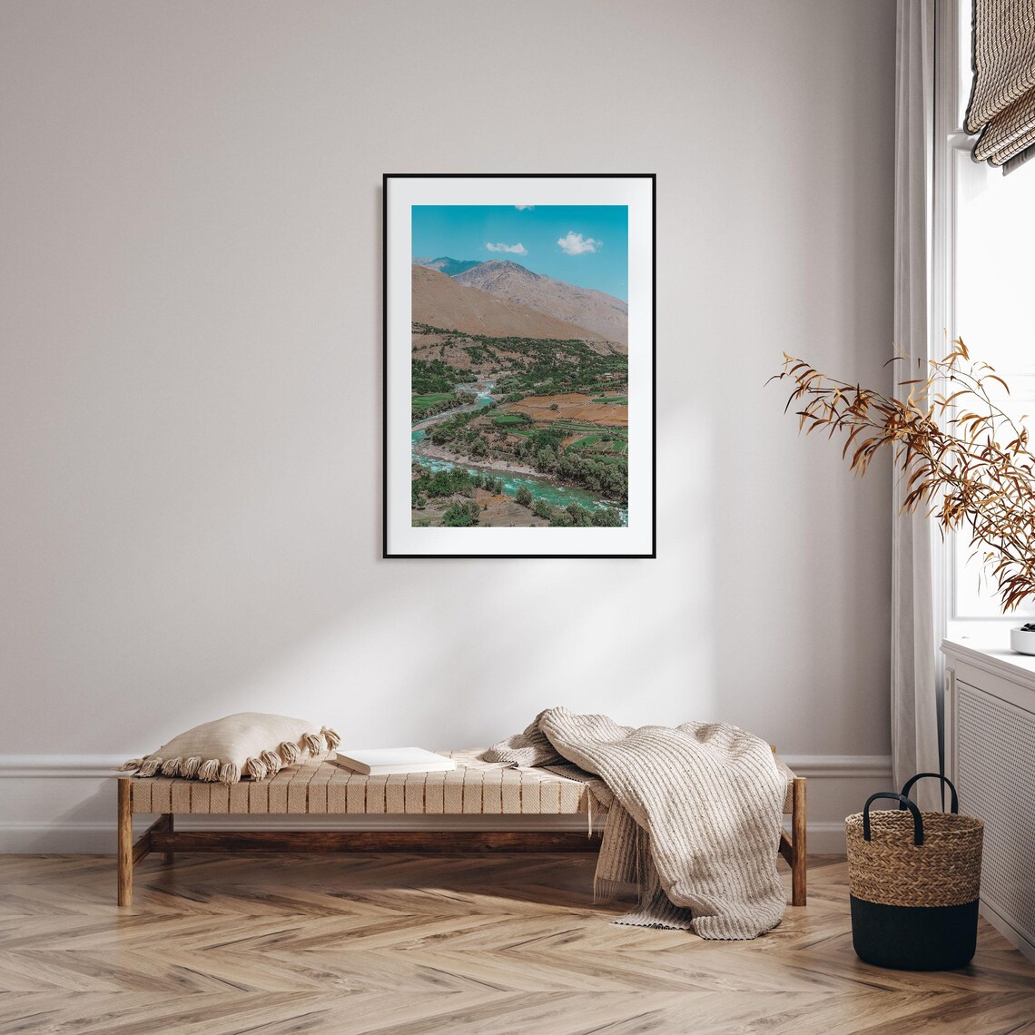 Afghanistan Travel Poster, City Map Wall Print - Image 2