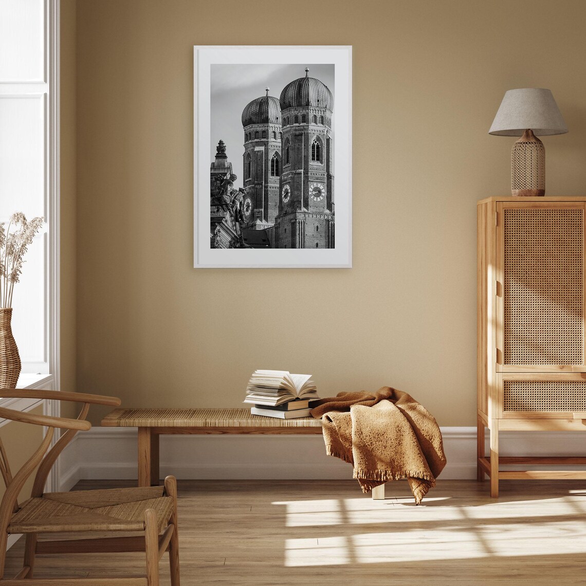 Munich Black And White Travel Poster Print No. 2 - Image 3