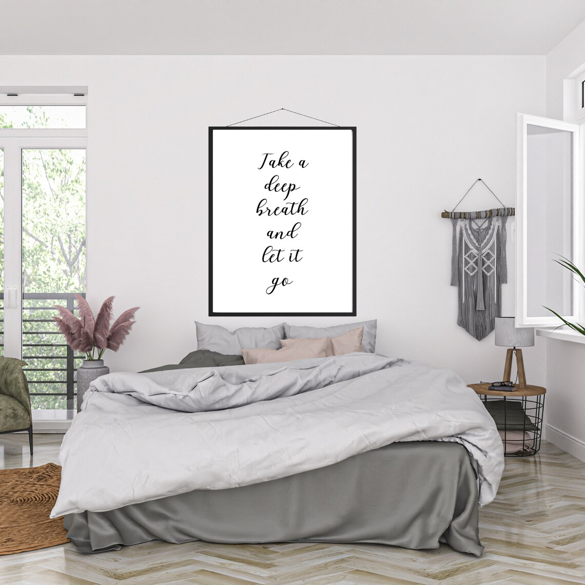 Take A Deep Breath And Let It Go Art Print - Image 2