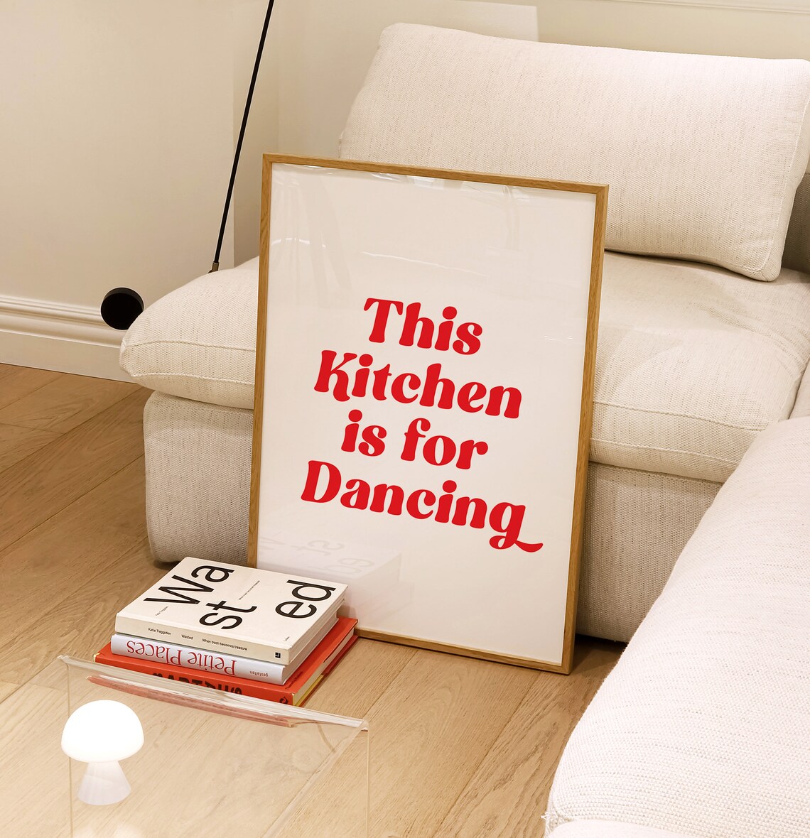 This Kitchen Is For Dancing, Minimalist Typography - Image 4