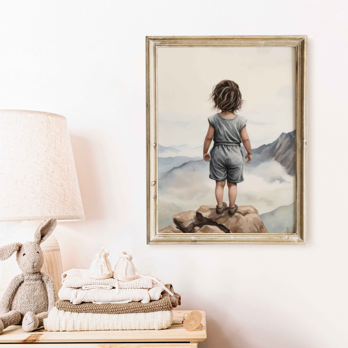 Adventure Nursery Decor Girl Adventure Print Mountain Nursery Decor Toddler Room Decor Girl Girls Room Wall Artprintable Girl Wall Art - Image 2