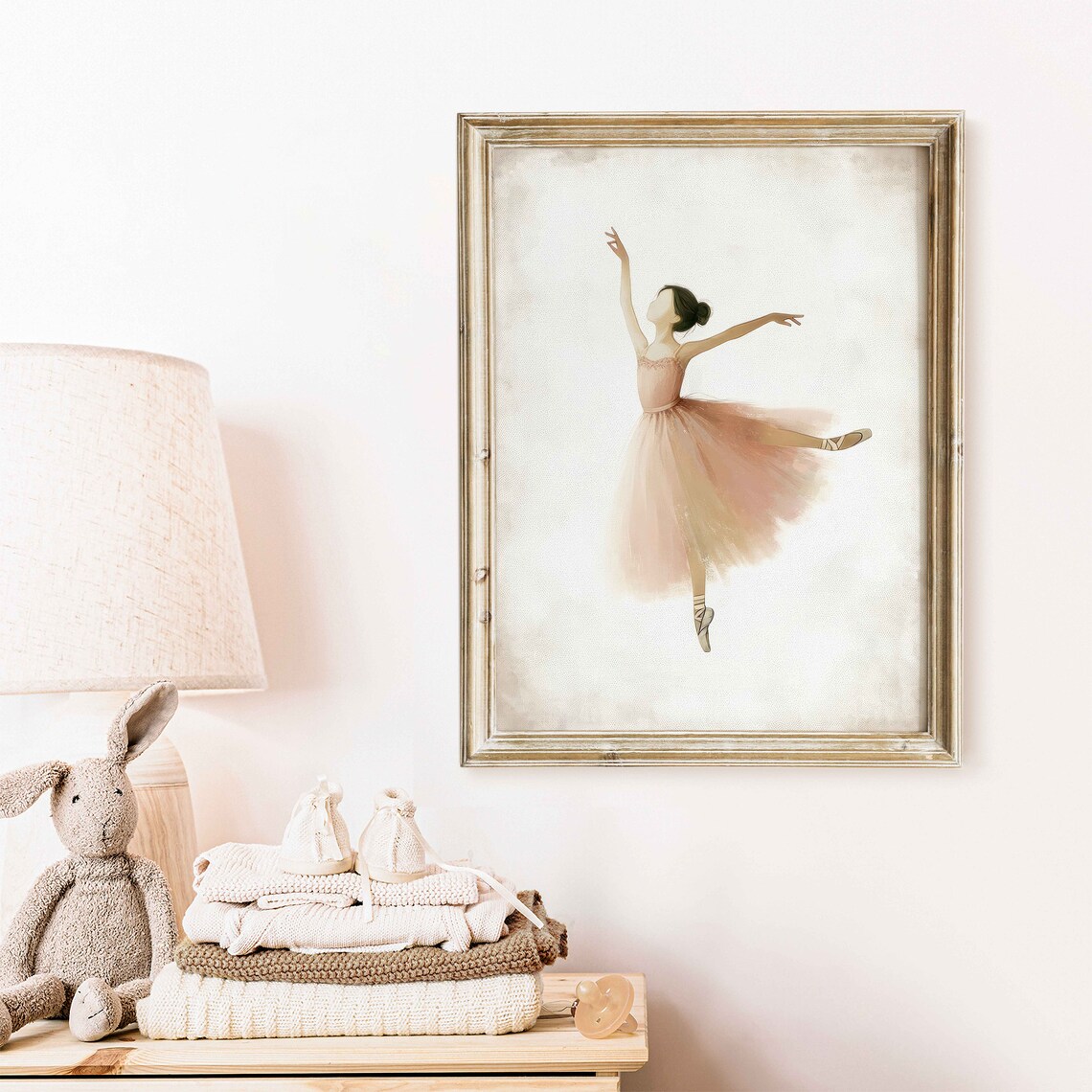 Ballet Nursery Art, Ballerina Nursery Wall Art - Image 2