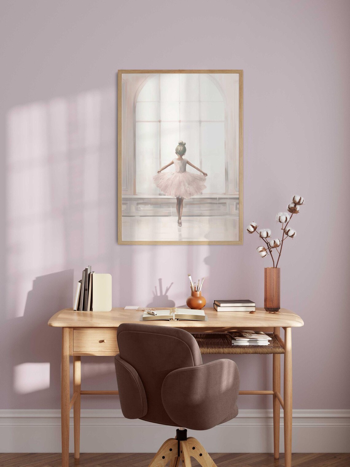 Ballet Nursery Vintage Art Print, Ballerina Decor - Image 4