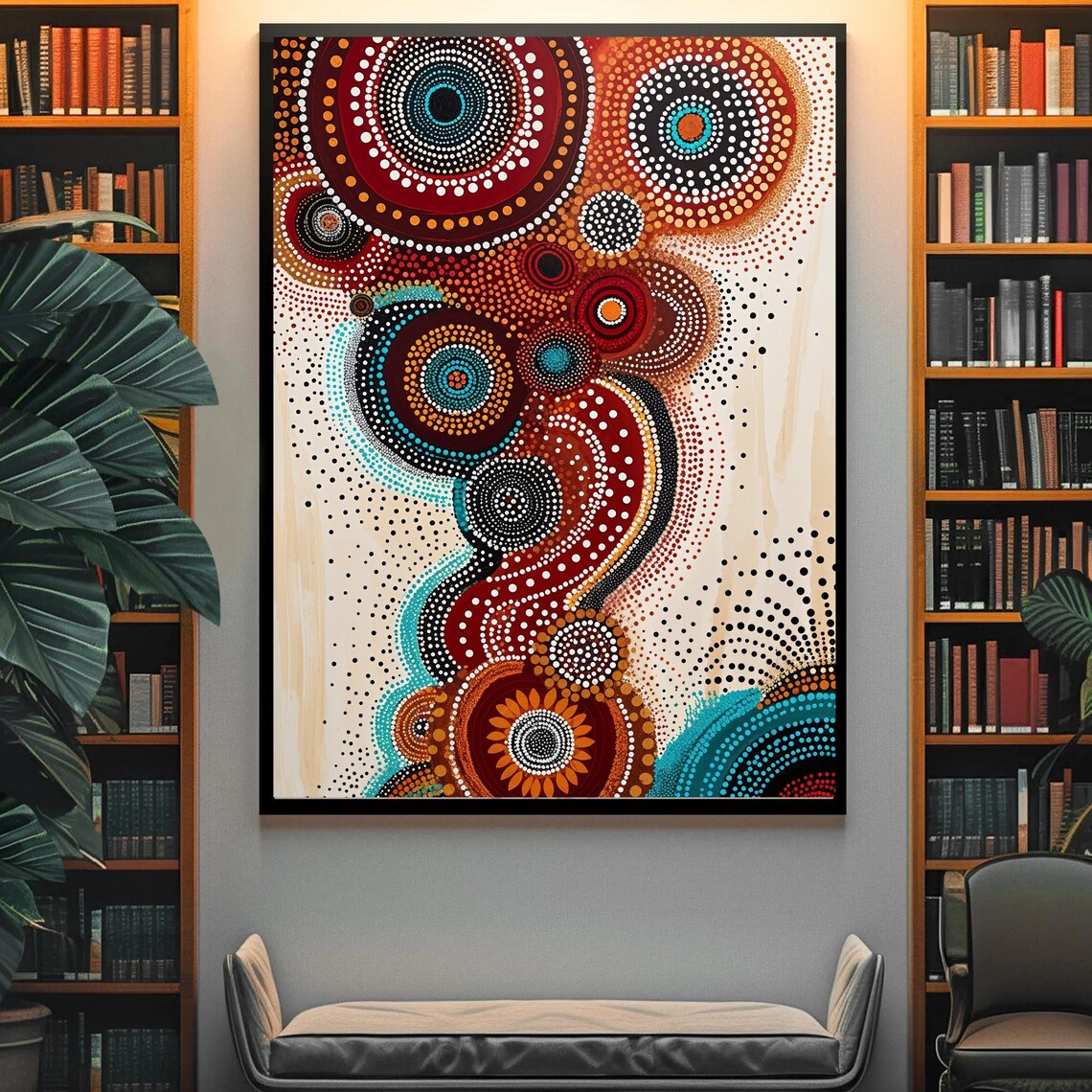 Australian Dot Art, Aboriginal Indigenous Art - Image 4