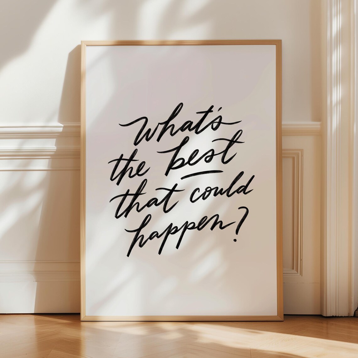 Positive Affirmation Inspirational Typography