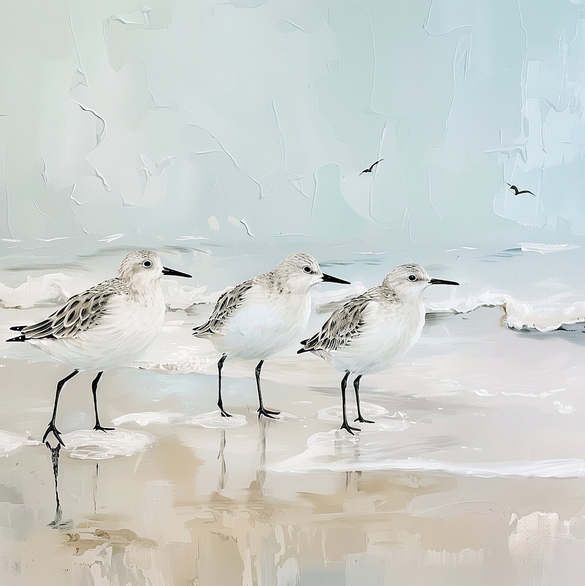 Summer Coastal Seascape Art Print for TV Decor - Image 2