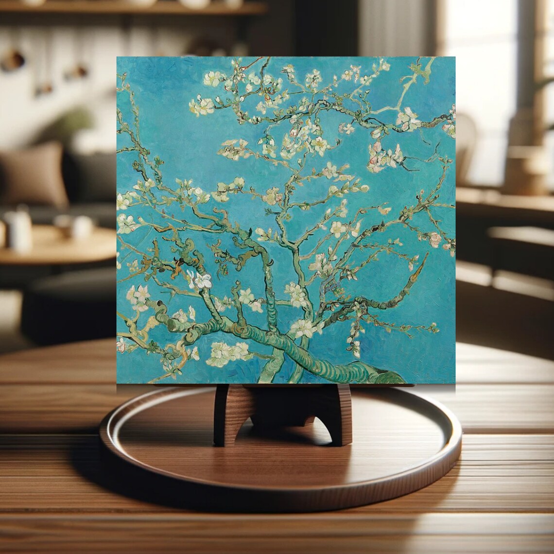 Van Gogh's Almond Blossom Art Print, Floral Decor - Image 5
