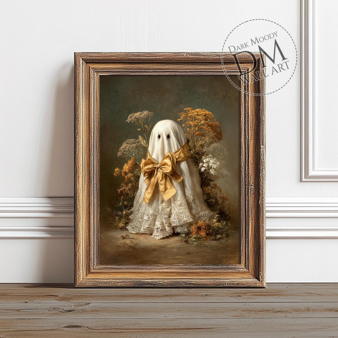 Vintage Wall Art Spooky Halloween Gothic Decor