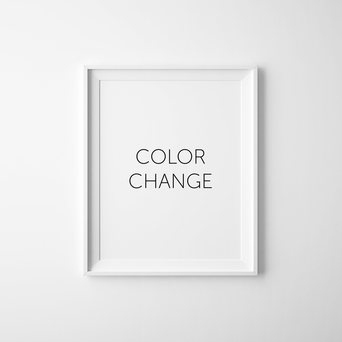 Color Change Abstract Art Print, Modern Decor