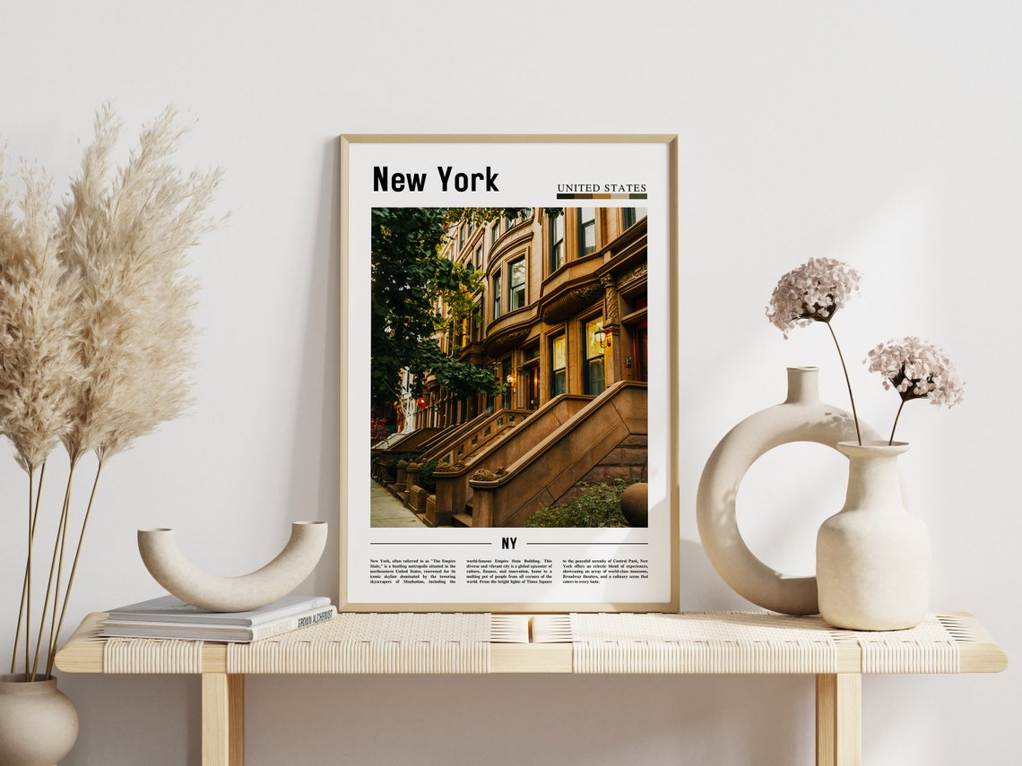 New York Poster New York Print New York Wall Art Ny Photo Ny Poster Ny Print New York Photo Travel Poster - Image 3